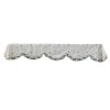 Dustproof White Lace Piano Cover Cloths Floral Rustic Piano Cover Upright Piano Half Cover Towel