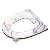 Cute Cat Winter Velvet Zipper Toilet Seat Cover Pad Animal Household Toilet Seat Cushion Mat Toilet Seat Warmer