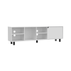 Conquest Tv Stand for TV´s, Four Open Shelves, Five Legs