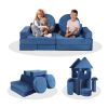 14pcs Kids Sofa Modular Play Couch,Child Sectional Sofa to Boost Creativity