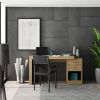 Techni Mobili Expandable Home Office Desk, Pine