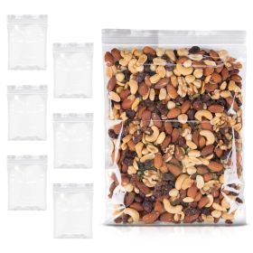 Clear Plastic Reclosable Zipper Bags, 8 x 10 Inch. Pack of 1000 Resealable Plastic Bags. High Clarity Polypropylene Reclosable Zip Bags
