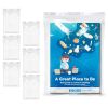 Clear Plastic Reclosable Zipper Bags, 9 x 12 Inch. Pack of 1000 Resealable Plastic Bags. High Clarity Polypropylene Reclosable Zip Bags