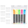 Clear Plastic Reclosable Zipper Bags, 6 x 6 Inch. Pack of 100 Resealable Plastic Bags. High Clarity Polypropylene Reclosable Zip Bags