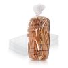 Gusseted Plastic Bread Bags 5.5 x 4.75 x 15, Plastic Bread Storage Bags 1000 Pack, PE 1 Mil Clear Gusseted Plastic Bags, Waterproof Bread Storage Bags