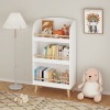 Kids Bookshelf, 3-Tier Bookcase, Book Organizer, toy Storage Cabinet Organizer