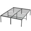 VEVOR 18 Inch Full Metal Bed Frame Platform, No Box Spring Needed