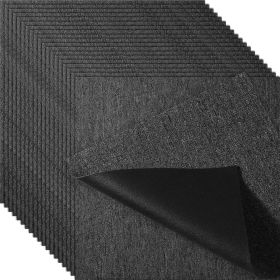 VEVOR Carpet Tiles Reusable, 20"x 20" Carpet Squares With Padding Attached, Soft Padded Carpet Tiles