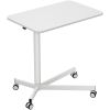 VEVOR Mobile Standing Desk, 28.5"-44.2" Gas-Spring Height Adjustable Sit-Stand Desk