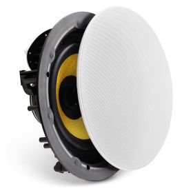 VEVOR 8 Inch in Ceiling Speakers, 200-Watts, Flush Mount Ceiling & in-Wall Speakers System with 8ΩImpedance 89dB Sensitivity