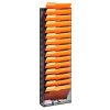 VEVOR Hanging Wall Files Organizer, 16-Tier Vertical Wall File Holder, Metal Wall Mounted Magazine Mail Paper Document Storage Folder