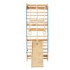 Swedish Ladder Wall Gym 8 in 1 Wooden Indoor Playground Climbing Toys