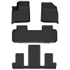 TPE Carpet Fits 18-24 Chevy Traverse 7-Seat 3D Floor Mats