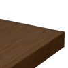 Laurel Canyon 65 inch Fireplace TV Stand for TVs up to 75 inches, Minimal Assembly, Oak Bourbon Finish