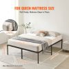 VEVOR 18 Inch Queen Metal Bed Frame Platform, No Box Spring Needed