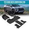 TPE Carpet Fits 18-24 Chevy Traverse 7-Seat 3D Floor Mats
