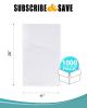 Pack of 1000 Micro-Perf Bread Bag 11 x 20 + 1 1/2 LP. 1 mil Ultra Thin Design Clear Polypropylene Bags 11x20. Crusty Bread Bags for Home