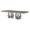 ACME Northville Dining Table in Antique Silver 66920