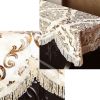 Dustproof Piano Cloth Piano Cover Upright Piano Dust Cover Gold Stamping Flannel