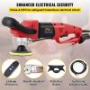 VEVOR Wet Polisher Grinder, 6 Variable Speed Buffing Machine & 8PCS Polishing Kit, with 4" & 5" Diamond Polishing Pads, Splash Shield