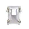 ACME Vendome Sofa Table, Antique Pearl Finish LV01528