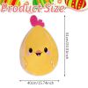 1 Easter Chick Bath Mat Non-slip, Imitation Cashmere Carpet, Colorful Little Yellow Chicken Bathroom Decorative Floor Mat, 24x15 Inch Machine Washable