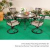 [ Only for Pickup] 5 Piece Patio Dining Set Outdoor Furniture