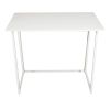 Folding Computer Desk for Small Spaces, Space-Saving Home Office Desk, Foldable Computer Table, Laptop Table, Writing Desk