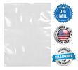 Pack of 500 Clear Merchandise Bags 20x4x30. Ultra Thin Poly Plastic Bags 20 x 4 x 30. Thickness 0.6 Mil. High Density Polyethylene Bags for Books