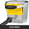 VEVOR 4 Jet 3Hp Stucco Sprayer Plaster Sprayer Cement Mortar Spray Gun Hopper Wall Paint Spray Gun Wall Painting Concrete Tool Manual Sprayer for Pain