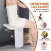 VEVOR Folding ABS Shower Seat, 15.7'' x 16.7'' Unfolded, Wall Mounted Fold Up Shower Bench with 440 lbs Load Capacity