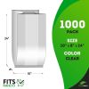 Gusseted Plastic Bread Bags 10 x 8 x 24, Plastic Bread Storage Bags 1000 Pack, PE 1 Mil Clear Gusseted Plastic Bags, Waterproof Bread Storage Bags