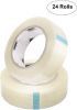 Packing Tape 2.84 Inches x 109.36 Yards. 24 Rolls of Natural Wide Painters Tape. 1.89 Mil Thick Packaging Tape for Boxes. Paint Tape for Walls. Shippi