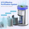 Mooka Air Purifier for Home;  True HEPA Air Cleaner ;  Activated Carbon Filter;  Up to 540 sqft Quiet Night Light Ozone-free