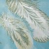 Feather Pattern Upright Piano Dust Cover Modern Style Piano Cover Piano Cloth