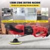 VEVOR Wet Polisher Grinder, Variable Speed 4" & 5" Diamond Polishing Pads, Buffing Machine with 78.7" Water Pipe Adapter & Splash Shield