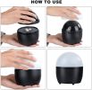 Children's starry sky projector; LED luminous projector; 360-degree rotating starry sky projector lamp with timer auto-off and USB cable; ideal decora