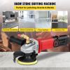 VEVOR Wet Buffer / Polisher, Variable Speed 8 pcs Kit, Extra 4" & 5" Diamond Polishing Pads , Buffing Machine w 59" Pipe Adapter & Splash Shield
