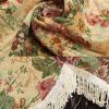 CottonLinen Floral Vintage Piano Cover Piano Cloth Upright Piano Dust Cover