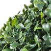 Fake Plant Mixed Green Plastic 13.8 in Decorative Inlays