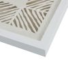 Framed Geometric Rice Paper Panel 2-piece Shadowbox Wall Decor Set