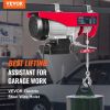 VEVOR Wireless Electric Hoist, 440 lbs 110V Electric Steel Wire Winch with Wireless Remote Control