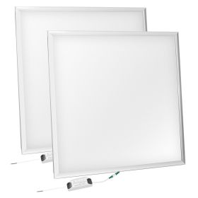 2Pcs 2FT X 2FT LED Panel Light Flat Ceiling Light 1 OR 3 Light Color Available Fedex Shipping (Option: 1Light Color Upgrade)