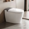Smart Toilet with Tank Built In, One Piece Bidet Toilet, Instant Warm Water, Heated Seat, Foam Shield, Sensor to Open/Close/Flush, ADA Height