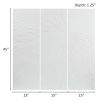 Hand Painted Triptych 3-piece Dimensional Resin Wall Art Set