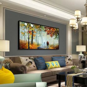 Natural home decor Large original oil painting on canvas abstract art painting living room painting large wall art oil painting gift (Style: 01, size: 100x200cm)
