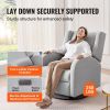 VEVOR Electronic Power Recliner and Swivel Glider, 250 lbs Weight Capacity Swivel Glider Recliner Chair with USB Port