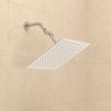 8in. * 8in. Ceiling Mount High Pressure Rainfall Shower Head, 360 Degree Adjustable Square Rain Shower Head, Oil Rubber Bronze, Chrome, Gold