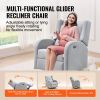VEVOR Electronic Power Recliner and Swivel Glider, 250 lbs Weight Capacity Swivel Glider Recliner Chair with USB Port